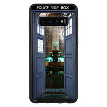 DistinctInk™ OtterBox Symmetry Series Case for Apple iPhone / Samsung Galaxy / Google Pixel - Open TARDIS - It's Bigger on the Inside