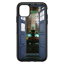 DistinctInk™ OtterBox Symmetry Series Case for Apple iPhone / Samsung Galaxy / Google Pixel - Open TARDIS - It's Bigger on the Inside