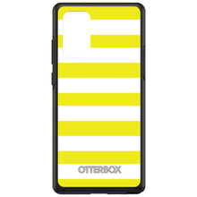 DistinctInk™ OtterBox Symmetry Series Case for Apple iPhone / Samsung Galaxy / Google Pixel - Yellow & White Bold Stripes