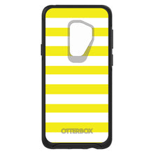 DistinctInk™ OtterBox Symmetry Series Case for Apple iPhone / Samsung Galaxy / Google Pixel - Yellow & White Bold Stripes