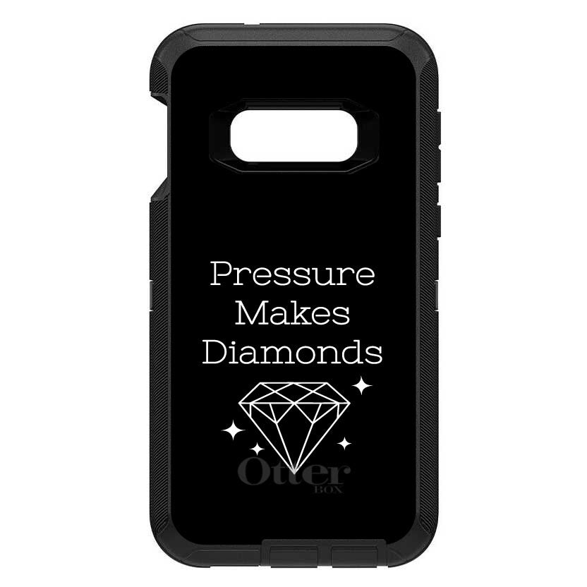 Pressure Makes Diamonds, Black / White OtterBox Defender Case for iPhone & Galaxy, view 10
