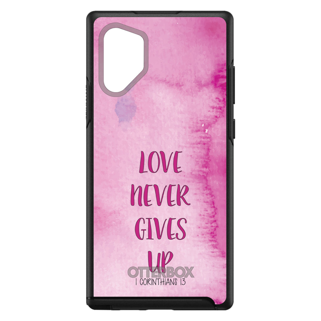1 Corinthians 13, Love Never Gives Up OtterBox Symmetry Case for iPhone & Galaxy, view 12