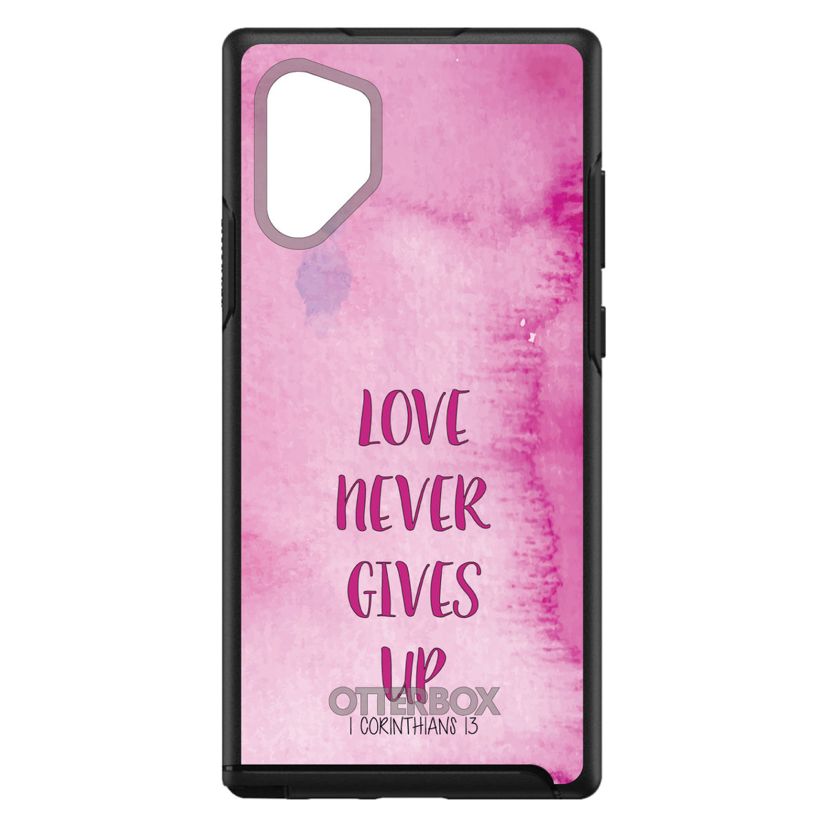 1 Corinthians 13, Love Never Gives Up OtterBox Symmetry Case for iPhone & Galaxy, view 12