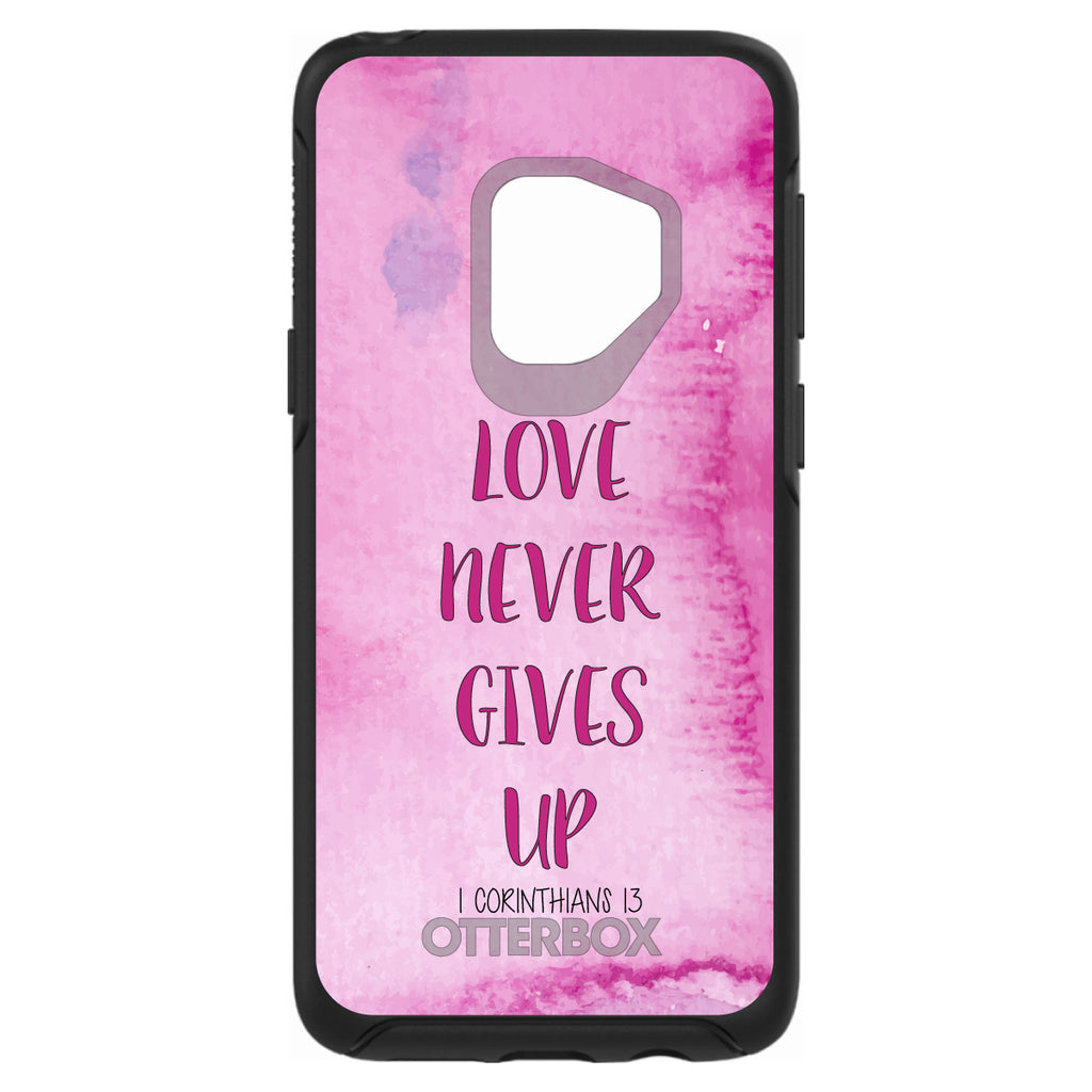1 Corinthians 13, Love Never Gives Up OtterBox Symmetry Case for iPhone & Galaxy, view 8