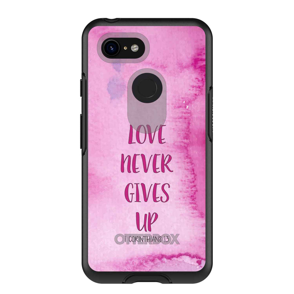 1 Corinthians 13, Love Never Gives Up OtterBox Symmetry Case for iPhone & Galaxy, view 15