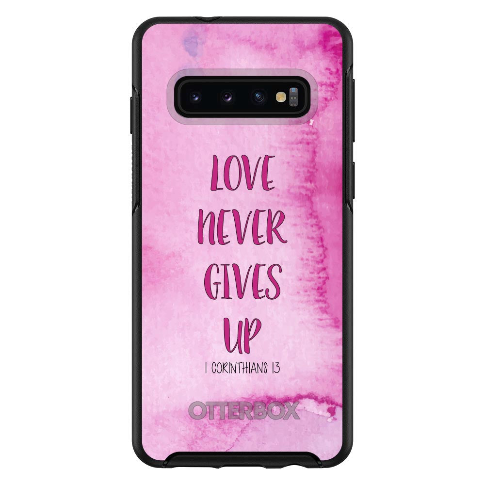 1 Corinthians 13, Love Never Gives Up OtterBox Symmetry Case for iPhone & Galaxy, view 6