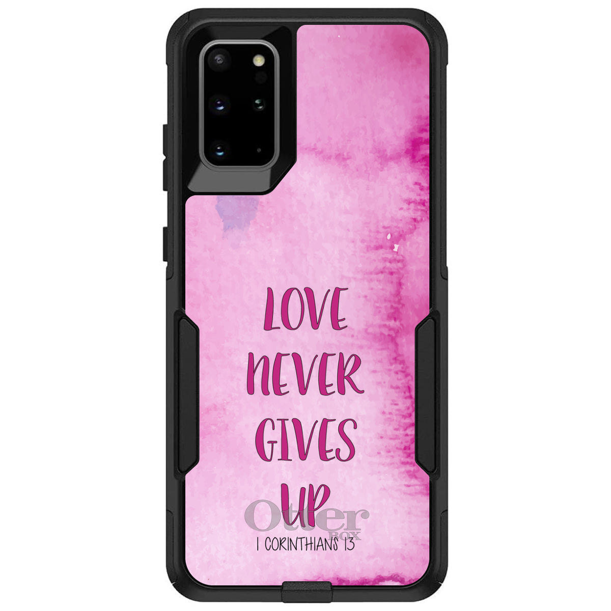 1 Corinthians 13, Love Never Gives Up OtterBox Commuter Case for iPhone & Galaxy, view 6