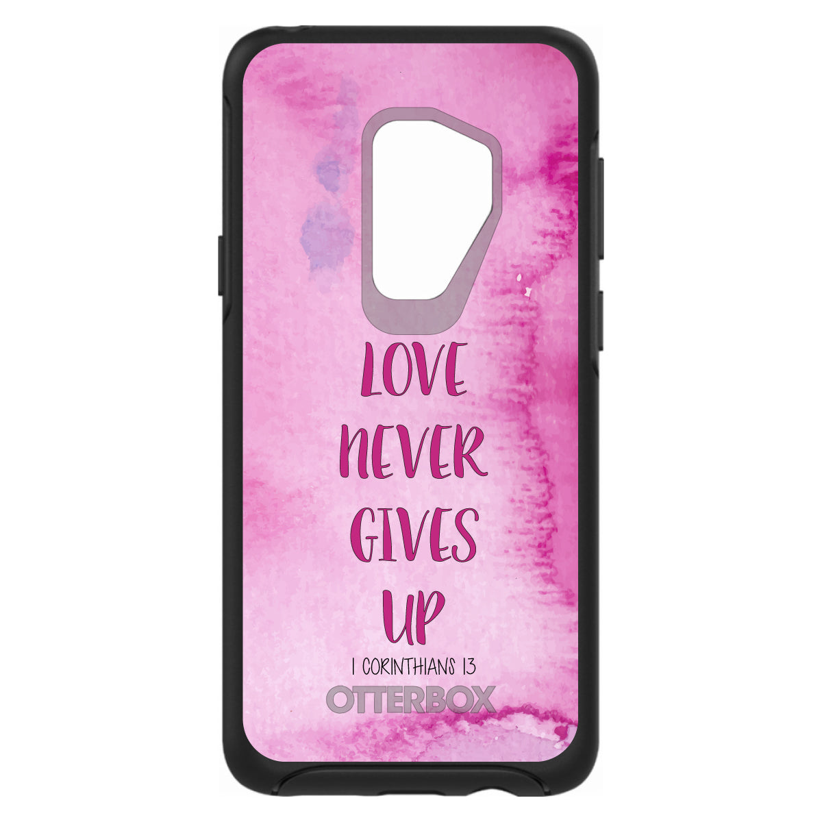1 Corinthians 13, Love Never Gives Up OtterBox Symmetry Case for iPhone & Galaxy, view 9