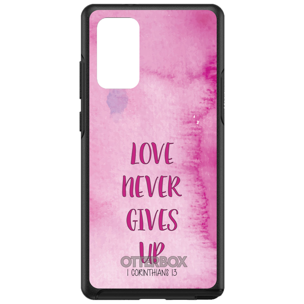 1 Corinthians 13, Love Never Gives Up OtterBox Symmetry Case for iPhone & Galaxy, view 10
