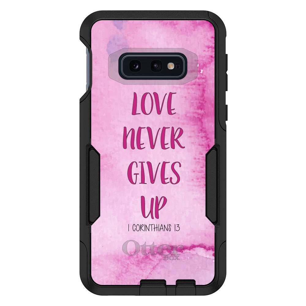 1 Corinthians 13, Love Never Gives Up OtterBox Commuter Case for iPhone & Galaxy, view 8