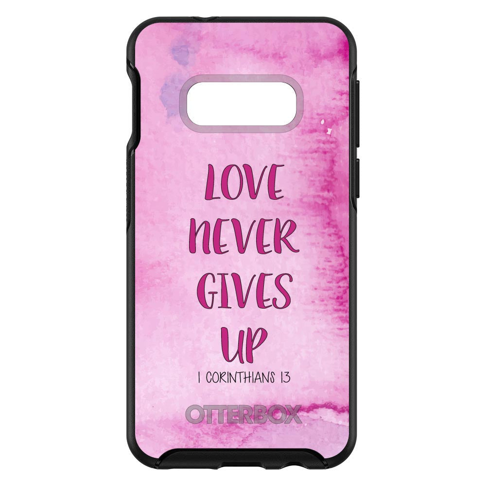 1 Corinthians 13, Love Never Gives Up OtterBox Symmetry Case for iPhone & Galaxy, view 7