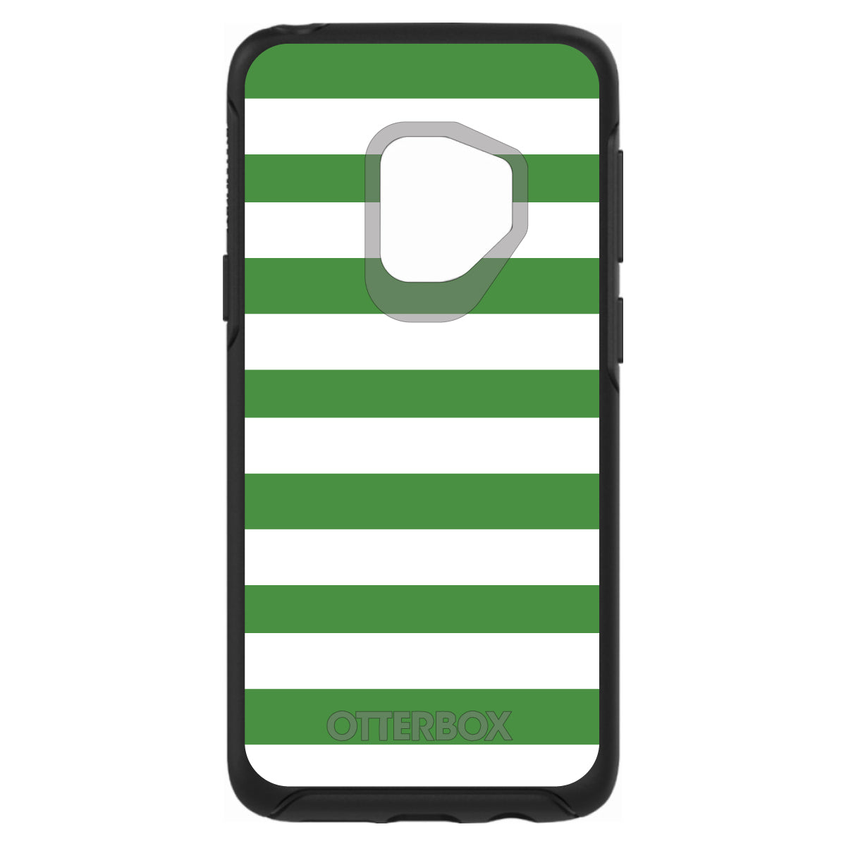 Green & White Bold Stripes OtterBox Symmetry Case for iPhone & Galaxy, view 8