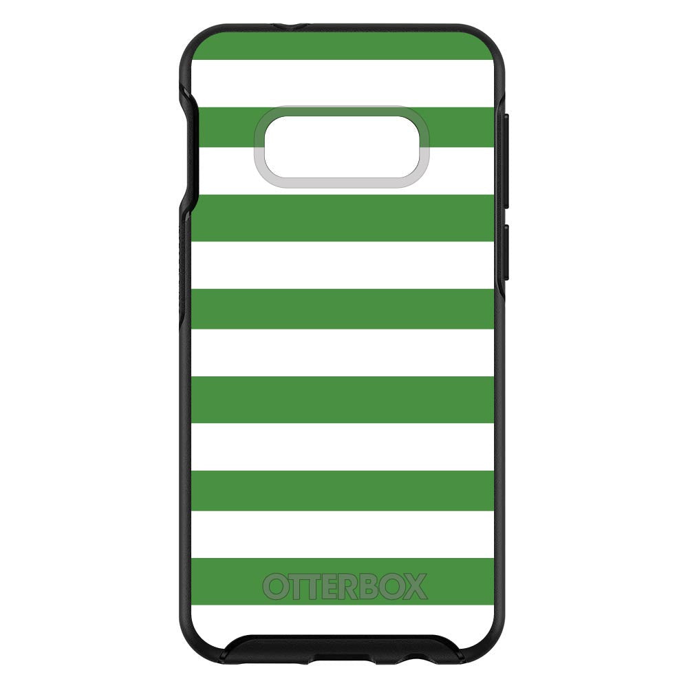 Green & White Bold Stripes OtterBox Symmetry Case for iPhone & Galaxy, view 7