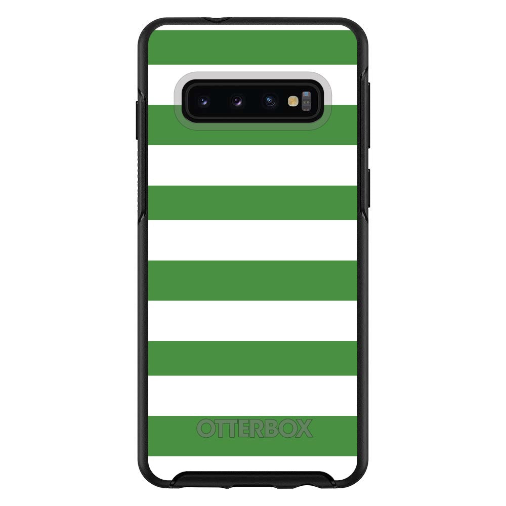 Green & White Bold Stripes OtterBox Symmetry Case for iPhone & Galaxy, view 6