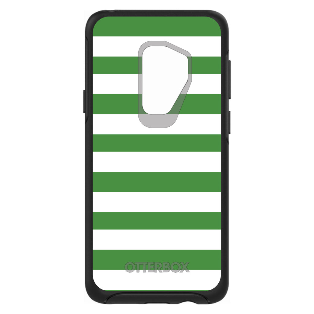 Green & White Bold Stripes OtterBox Symmetry Case for iPhone & Galaxy, view 9