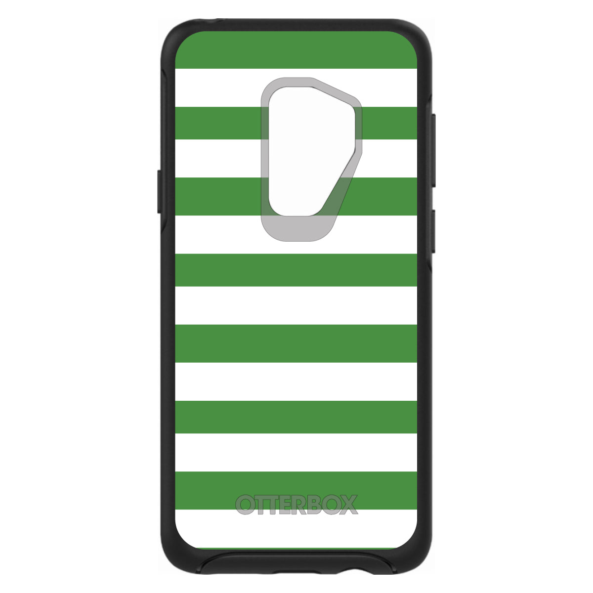 Green & White Bold Stripes OtterBox Symmetry Case for iPhone & Galaxy, view 9