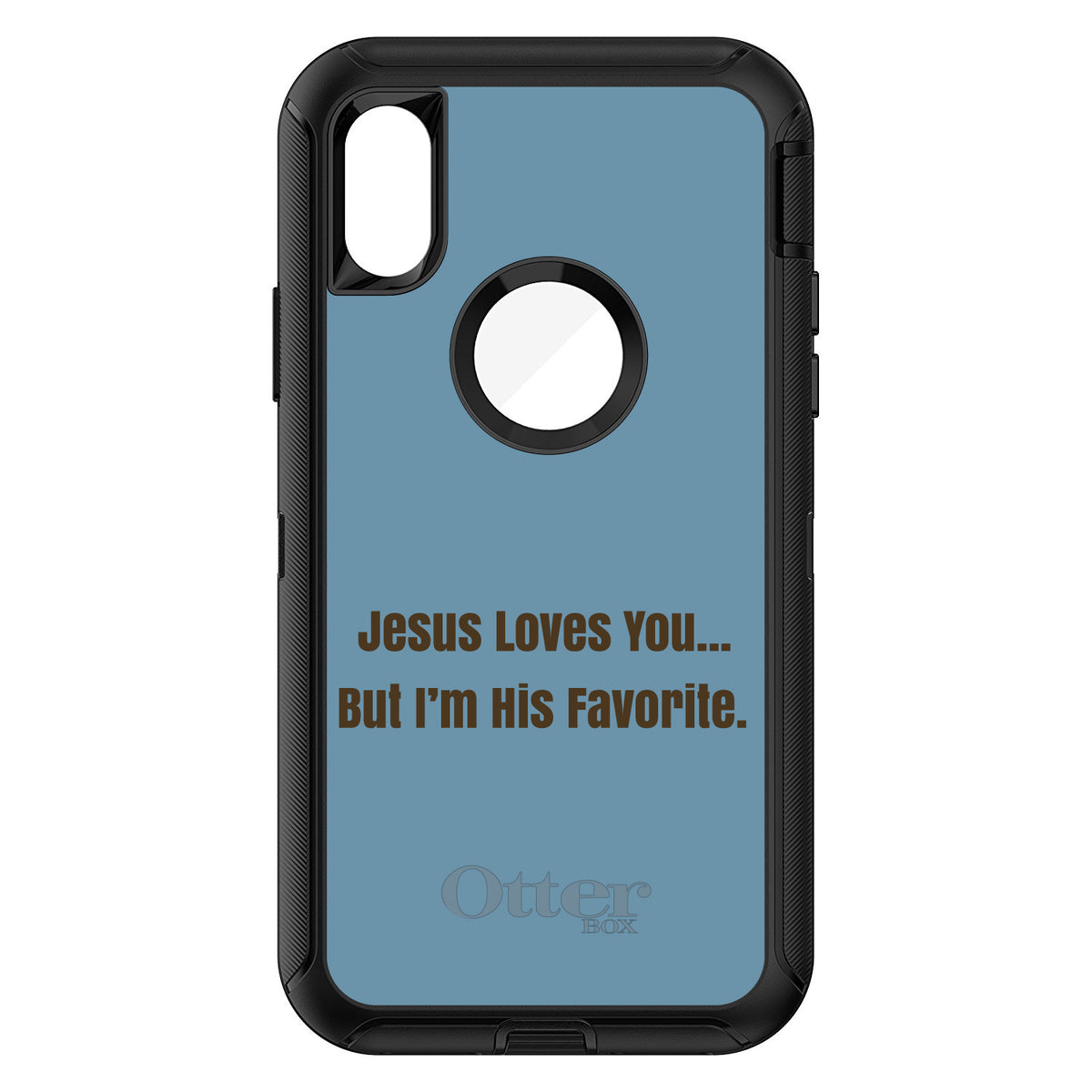 Jesus Loves You… But I'm His Favorite OtterBox Defender Case for iPhone & Galaxy, view 3