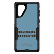 DistinctInk OtterBox Commuter Series Case for Apple iPhone or Samsung Galaxy - Jesus Loves You… But I'm His Favorite