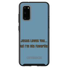 DistinctInk™ OtterBox Symmetry Series Case for Apple iPhone / Samsung Galaxy / Google Pixel - Jesus Loves You… But I'm His Favorite