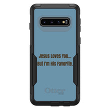 DistinctInk OtterBox Commuter Series Case for Apple iPhone or Samsung Galaxy - Jesus Loves You… But I'm His Favorite