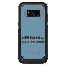 DistinctInk OtterBox Commuter Series Case for Apple iPhone or Samsung Galaxy - Jesus Loves You… But I'm His Favorite