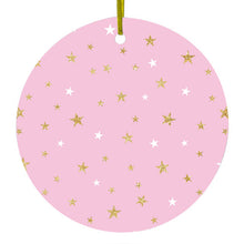 Stars Pattern Ceramic Ornament