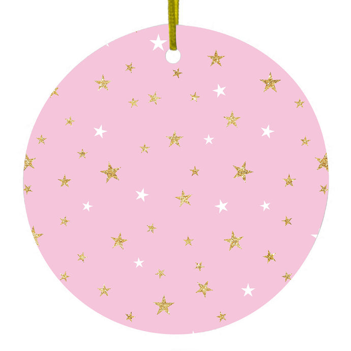 Stars Pattern Ceramic Ornament