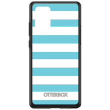 DistinctInk™ OtterBox Symmetry Series Case for Apple iPhone / Samsung Galaxy / Google Pixel - Blue & White Bold Stripes