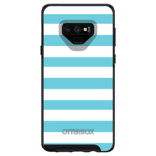 DistinctInk™ OtterBox Symmetry Series Case for Apple iPhone / Samsung Galaxy / Google Pixel - Blue & White Bold Stripes