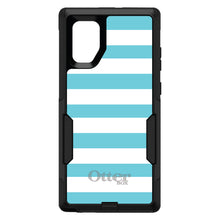 DistinctInk™ OtterBox Commuter Series Case for Apple iPhone or Samsung Galaxy - Blue & White Bold Stripes