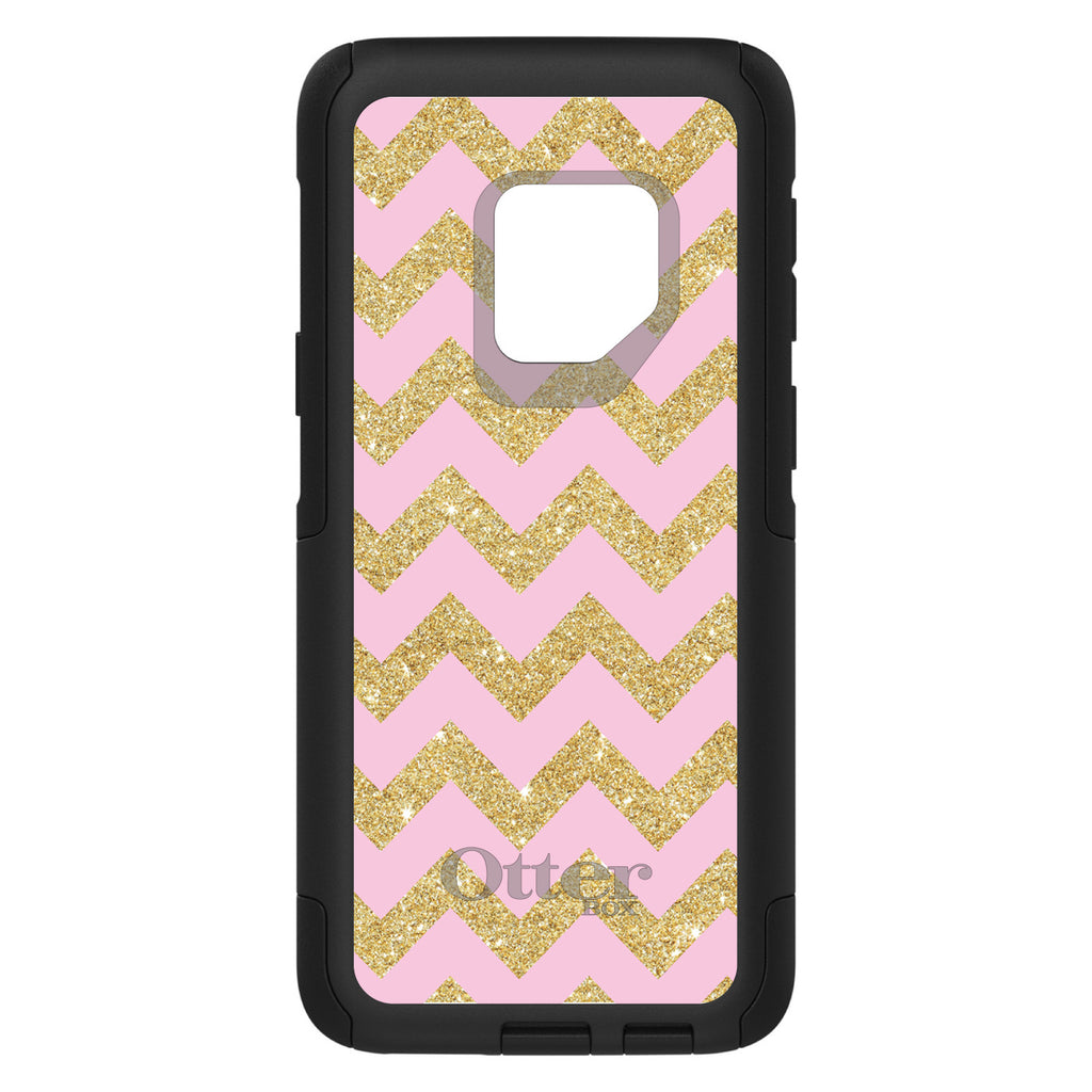 Pink & Gold Print, Chevron Pattern OtterBox Commuter Case for iPhone & Galaxy, view 9