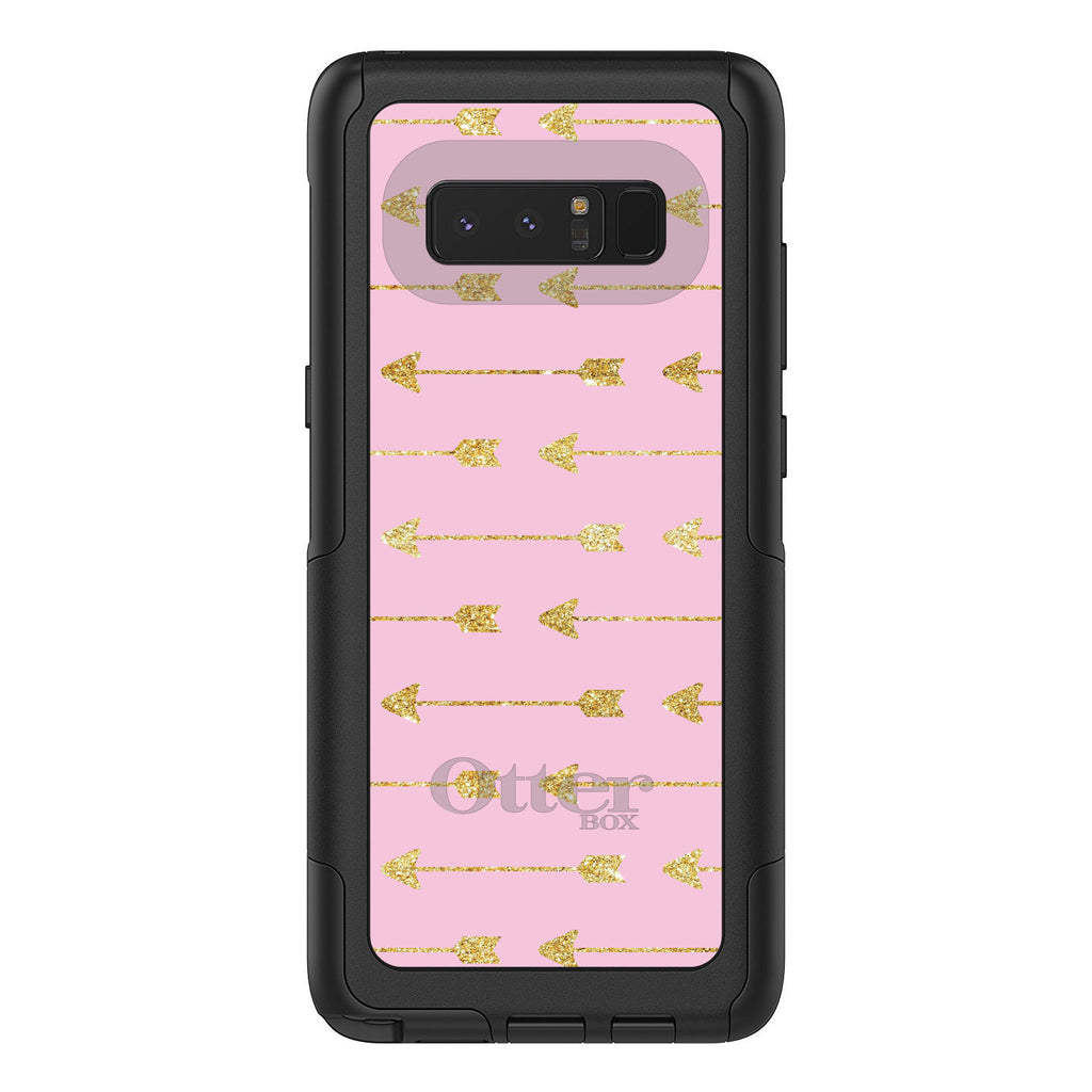 Pink & Gold Print, Arrows Pattern OtterBox Commuter Case for iPhone & Galaxy, view 16