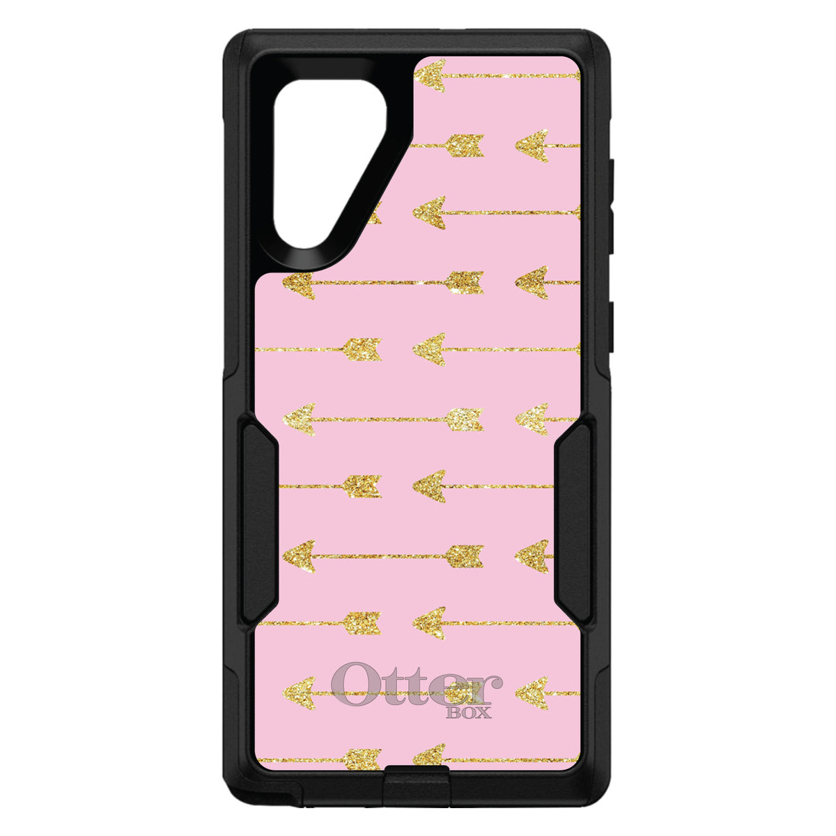 Pink & Gold Print, Arrows Pattern OtterBox Commuter Case for iPhone & Galaxy, view 13