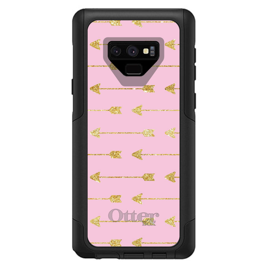 Pink & Gold Print, Arrows Pattern OtterBox Commuter Case for iPhone & Galaxy, view 15