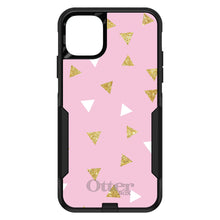 DistinctInk OtterBox Commuter Series Case for Apple iPhone or Samsung Galaxy - Pink & Gold Print - Triangles Pattern