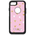 Pink & Gold Print, Triangles Pattern OtterBox Commuter Case for iPhone & Galaxy