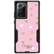 DistinctInk OtterBox Commuter Series Case for Apple iPhone or Samsung Galaxy - Pink & Gold Print - Triangles Pattern