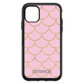 Pink & Gold Print, Scalloped Pattern OtterBox Symmetry Case for iPhone & Galaxy