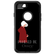 DistinctInk™ OtterBox Defender Series Case for Apple iPhone / Samsung Galaxy / Google Pixel - Praised Be - Handmaid's
