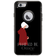 DistinctInk™ OtterBox Defender Series Case for Apple iPhone / Samsung Galaxy / Google Pixel - Praised Be - Handmaid's