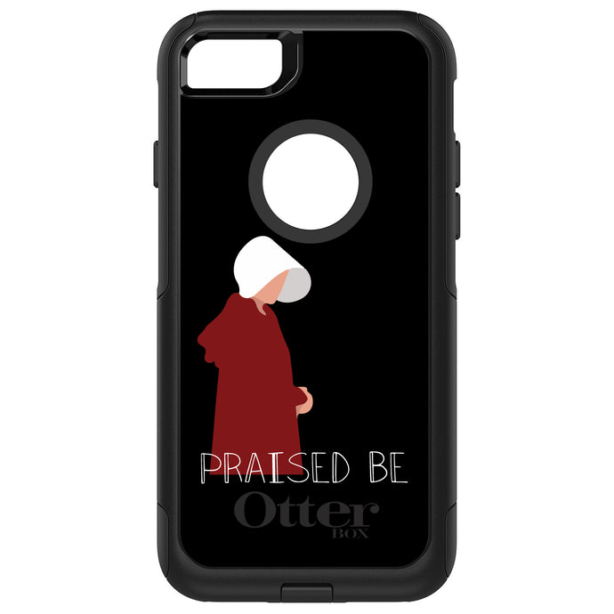 DistinctInk OtterBox Commuter Series Case for Apple iPhone or Samsung Galaxy - Praised Be - Handmaid's