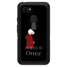 DistinctInk™ OtterBox Defender Series Case for Apple iPhone / Samsung Galaxy / Google Pixel - Praised Be - Handmaid's