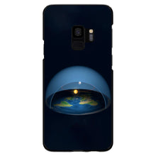DistinctInk® Hard Plastic Snap-On Case for Apple iPhone or Samsung Galaxy - Flat Earth