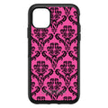 Pink Black Damask Pattern OtterBox Symmetry Case for iPhone & Galaxy
