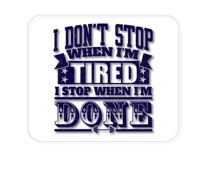 DistinctInk Custom Foam Rubber Mouse Pad - 1/4