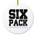 Six Pack (Coming Soon) Ceramic Ornament
