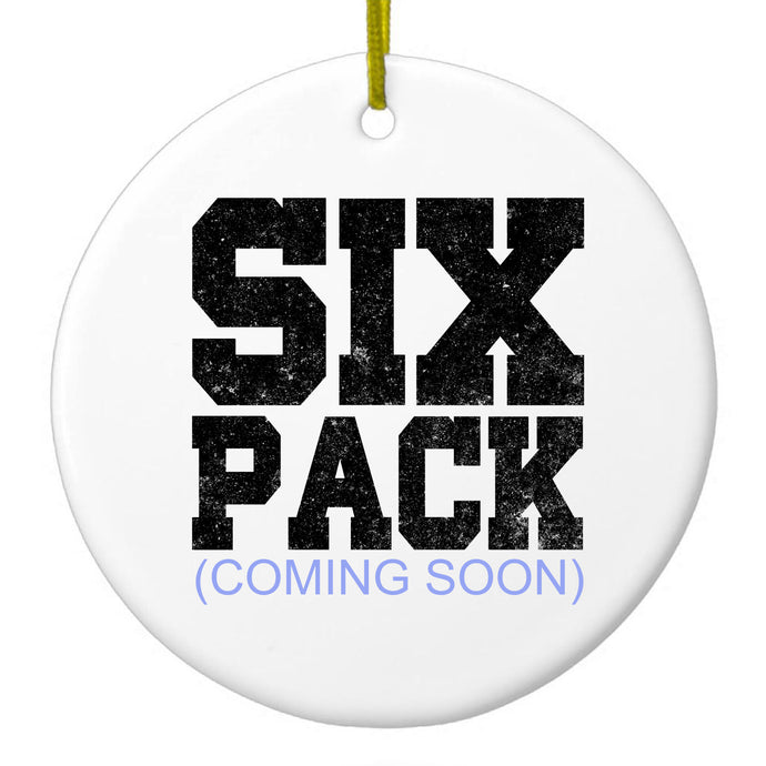 Six Pack (Coming Soon) Ceramic Ornament