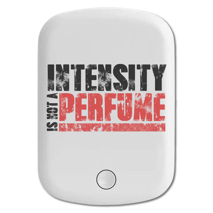 DistinctInk Magnetic Battery Pack, Wireless Portable Charger with USB-C Cable, Compatible with MagSafe iPhone 14 / 13 / 12 Series - Intensity Isn't A Perfume