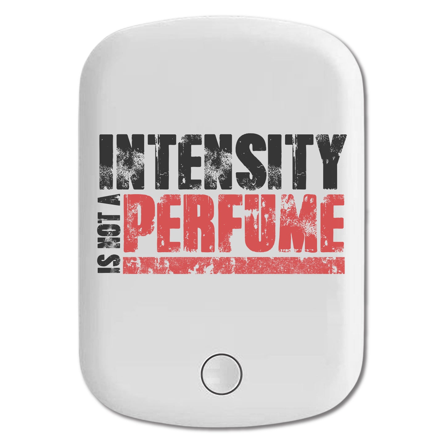 DistinctInk Magnetic Battery Pack, Wireless Portable Charger with USB-C Cable, Compatible with MagSafe iPhone 14 / 13 / 12 Series - Intensity Isn't A Perfume
