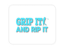 DistinctInk Custom Foam Rubber Mouse Pad - 1/4" Thick - Golf Grip It And Rip It